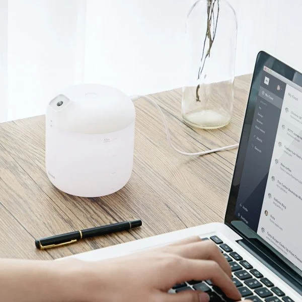 Baseus Elephant 2in1 Humidifier Air Purifier + LED lamp white (DHXX-02) - Image 2
