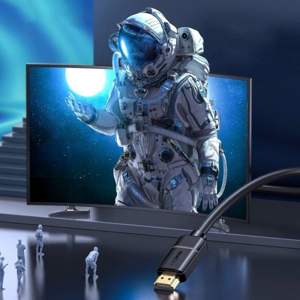 Baseus high definition Series HDMI To HDMI Adapter Cable 1m Black CAKGQ-A01 - Image 2