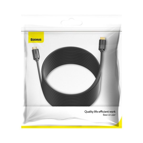 Baseus high definition Series HDMI To HDMI Adapter Cable 1m Black CAKGQ-A01 - Image 4