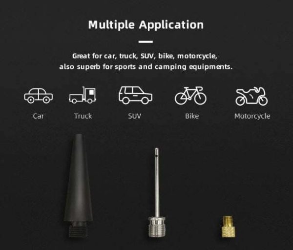70mai Car Air Compressor Lite 70mai Portable Electric Car Air Pump Mini compressor Tire Inflator - Image 8