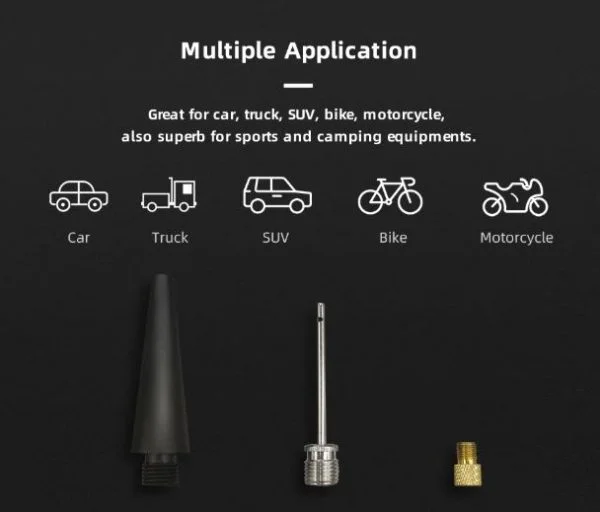 70mai Car Air Compressor Lite 70mai Portable Electric Car Air Pump Mini compressor Tire Inflator - Image 8