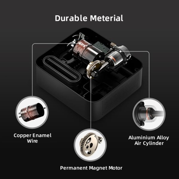 70mai Car Air Compressor Lite 70mai Portable Electric Car Air Pump Mini compressor Tire Inflator - Image 6