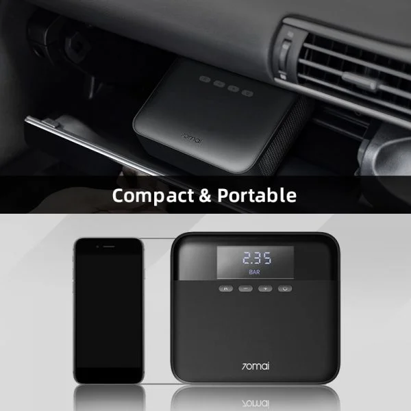 70mai Car Air Compressor Lite 70mai Portable Electric Car Air Pump Mini compressor Tire Inflator - Image 4