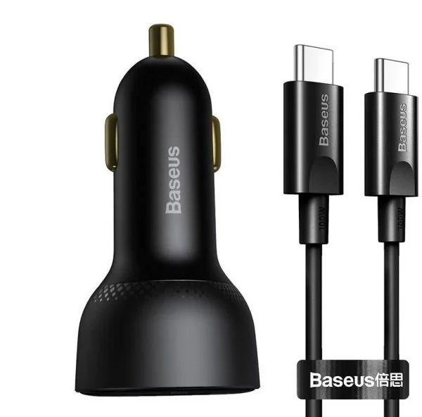 Baseus Superme Digital Display PPS 65W+30W Dual Quick Car Charger  CCZX-01 - Image 4