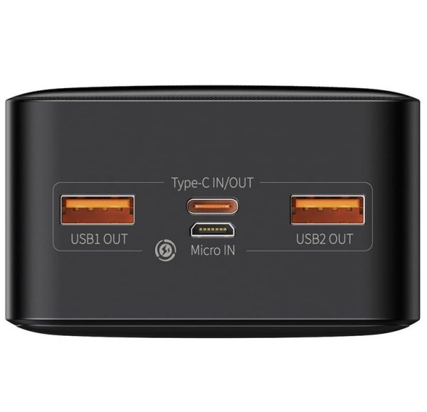 Baseus PPDML-N01 Bipow Digital Display Power bank 30000mAh 20W Black - Image 7