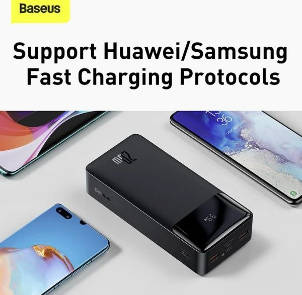 Baseus PPDML-M01 Bipow Digital Display Power bank 20000mAh 20W Black - Image 2