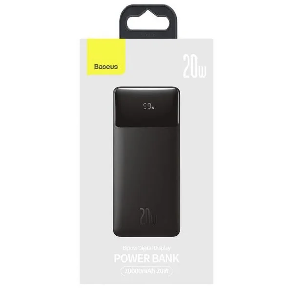 Baseus PPDML-M01 Bipow Digital Display Power bank 20000mAh 20W Black - Image 5