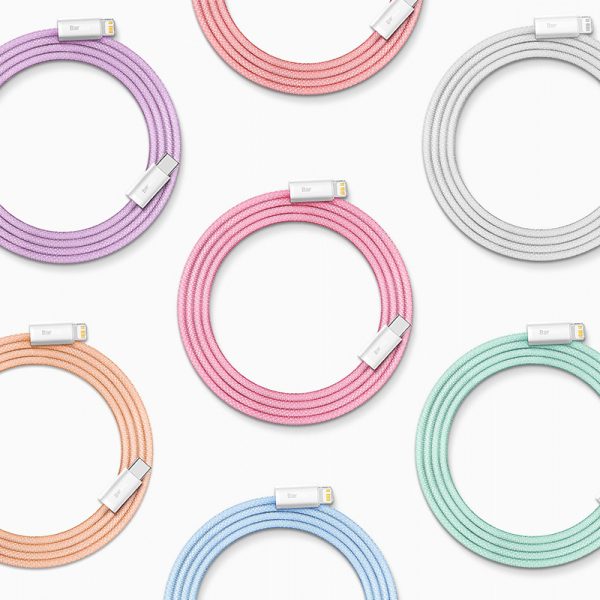 Baseus Dynamic Series 20W  Type-C to Lightning Fast Charging Data Cable 1m Blue CALD000003 - Image 4