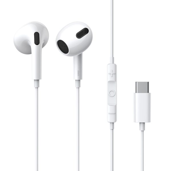 Baseus Encok Type-C lateral in-ear Wired Earphone C17 White NGCR010002 - Image 5