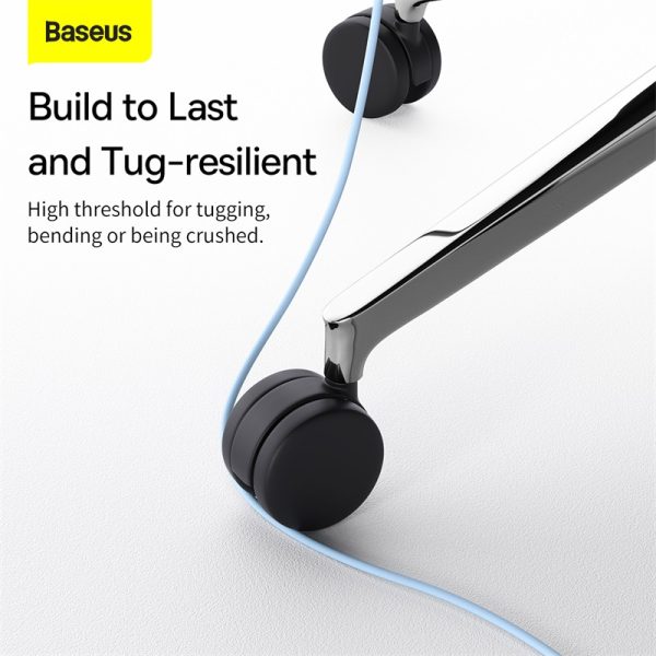 Baseus Type-C 100W USB  Jelly Liquid Silica Gel Fast Charging Data Cable 1.2m Blue CAGD010003 - Image 7