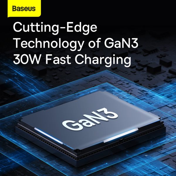 Baseus GAN3 Fast Charger 1C 30W CN Black