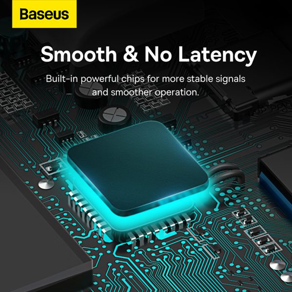 Baseus Hub Lite Series 4-Port USB-A HUB Adapter 4X USB 3.0 Black 2m WKQX030201 - Image 7