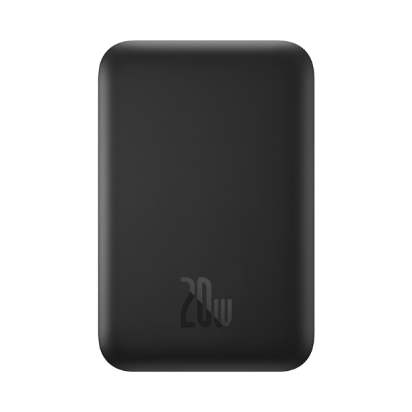Baseus Power bank PPCX020001 6000mAh  Magnetic Wireless Charging  20W  With 50cm Type-c to Type-c Cable Black - Image 2