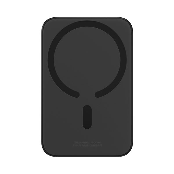 Baseus Power bank PPCX020001 6000mAh  Magnetic Wireless Charging  20W  With 50cm Type-c to Type-c Cable Black - Image 3