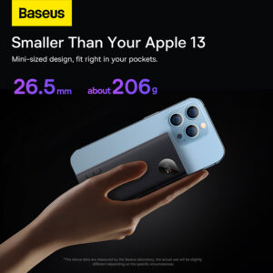 Baseus Power Bank 30W 10000Mah Adaman 2 Metal power bank With 60W Type c to Type c 50CM Cable PPAD040001 3