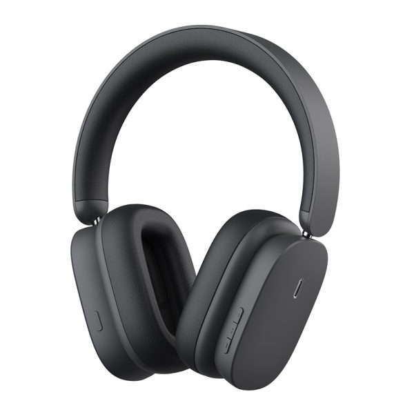BASEUS Headphone ANC Bowie  H1 Headphone HiFi Stereo Sound NGTW230013 Black - 3 Months warranty - Image 2