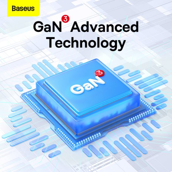 Baseus GaN3 Fast Charger 1C 20W For Iphone 14 13 12 11  Series Google Samsung  CN White CCGN020002 - Image 2
