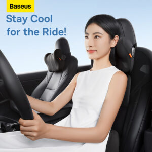 Baseus Pillow Comfort Ride Series Car Cooling Lumbar Pillow Cluster Black C20036402111 01 1