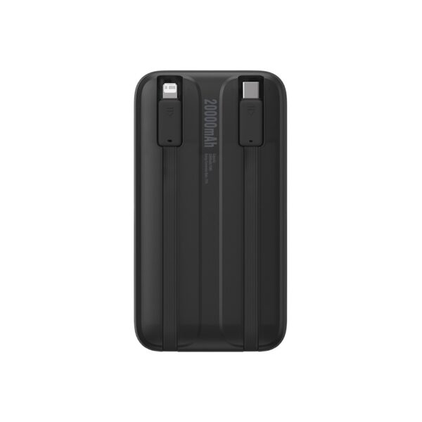  Baseus Power Bank 10000mAh 22.5W Built-in Lightning & Type-C Cable  Comet Series  Digital Display Fast Charge Power Bank PPMD020001 - Image 3