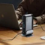 Baseus Hub 17 In 1 UnionJoy 17-Port Triple-Display Docking Station Space Grey B00532304811-00 - Image 3