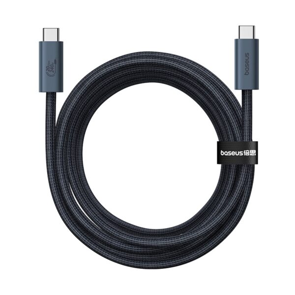 Baseus Thunderbolt 4 USB4 Full-Featured 8K Video 20Gbps Premium Cable Type-c to Type-c 100W 2M P10311803112-00 - Image 5