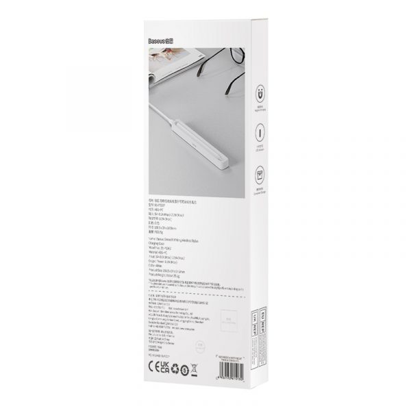 Baseus Smooth Writing Wireless Stylus Charging Case  White SXBC030002 - Image 4