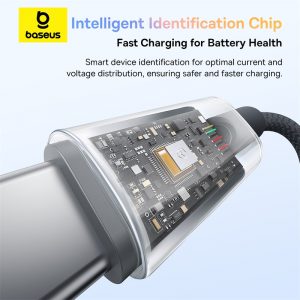 Baseus Discolor Series Cable 100W Usb to Type-c Fast Charging Data Cable Black P10374903111-00