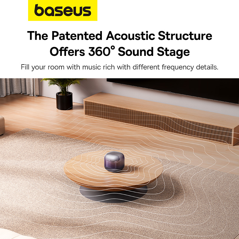 Baseus AeQur V2 Portable Wireless TWS Speaker 30Hour Playtime With Crystal Clear Sound Bass and 3EQ A20056200521-00