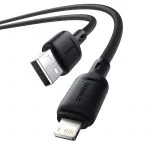 The Baseus Silky Series USB to Lightning For Iphone  2.4A Fast Charging Cable - Image 6
