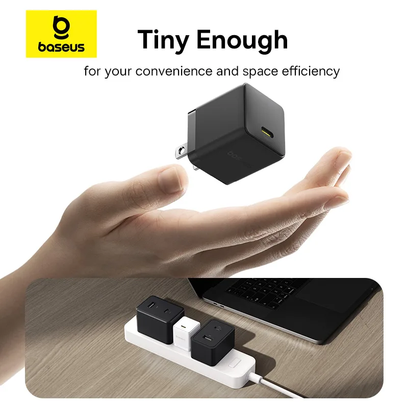 Baseus Charger Palm Series 30W PD Fast Charger 1x Type-c P10111606113-00