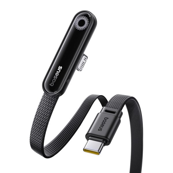 Baseus PD Cable For Iphone 20w 14 13 12 11 Series MVP 3 Type-c to Lightning Nylon Braided Black  P10382501121-00 - Image 2