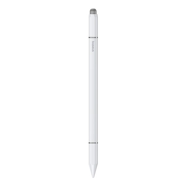 Baseus Universal Stylus For IPAD TAB Android Smooth Writing III 3-in-1 Passive Stylus Magnetic Version Moon White P80080801211-00 - Image 4
