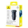 Baseus Car Charger GoTrip Series Dual Output 1xType-c PD 1x USB A 30W Cosmic Black C00072300123-00 - Image 4