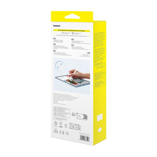 BASEUS Stylus For IPAD Smooth Series 2  With Type-c Cable Active Version P80015802213-03 - Image 2