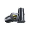 Baseus Car Charger GoTrip Series Dual Output 1xType-c PD 1x USB A 30W Cosmic Black C00072300123-00 - Image 3