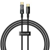 Baseus Explorer Charging Cable Type-c to Type-c 100W with Auto Shutdown 1m Cluster Black P10319703111-00 - Image 3
