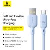 Baseus Silky Series Fast Charging Cable USB to Type-C 100W 1m  Galaxy Blue P10377703313-00