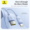 Baseus Silky Series Fast Charging Cable USB to Type-C 100W 1m  Galaxy Blue P10377703313-00 - Image 4